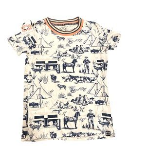 Katie Kime Marfa Toile T-shirt size Large